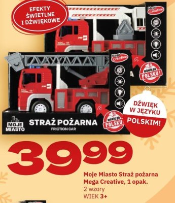 Moje Miasto Straż pożarna Mega Creative, 1 opak. promocja w Twój Market