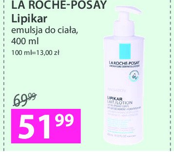 Emulsja lait uzupe艂niaj膮ca poziom lipid贸w La roche-posay lipikar promocja
