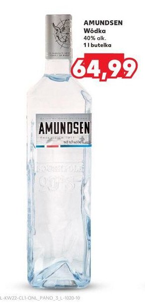 Wódka Amundsen expedition 1911 promocja w Kaufland