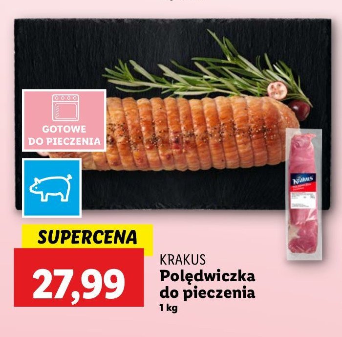 Polędwiczka Krakus animex promocja w Lidl