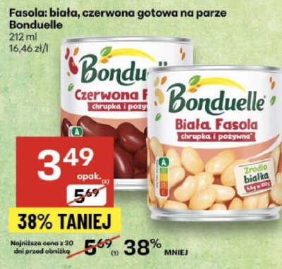 Fasola biała, czerwona gotowa na parze Bonduelle promocja w Delikatesy Centrum