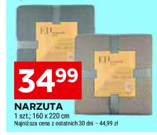 Narzuta 160 x 220 cm promocja