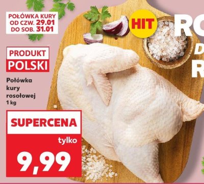 Połówka kury rosołowej promocja w Kaufland