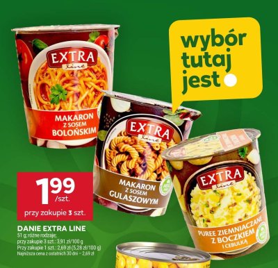 Danie puree ziemniaczane promocja w Stokrotka