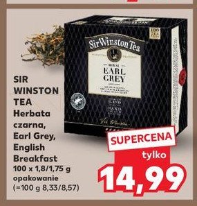 Herbata english breakfast Sir winston tea promocja