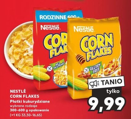 Płatki śniadaniowe Nestle corn flakes Corn flakes (nestle) promocja w Kaufland