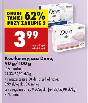 Mydło Dove pink promocja