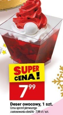 Deser owocowy, 1 szt. promocja w Twój Market