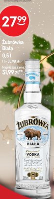 Wódka Żubrówka Biała 0,5l promocja w Żabka