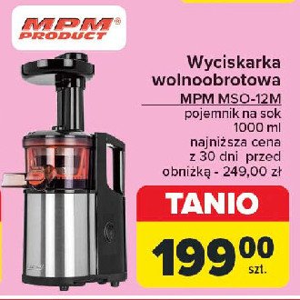 Sokowirówka mso-12m Mpm product promocja