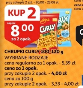 Chrupki Lorenz curly promocja