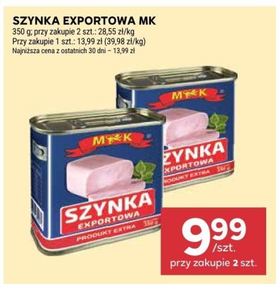 Szynka Exportowa MK promocja w Stokrotka