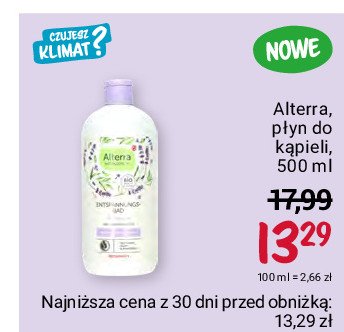 P艂yn do k膮pieli kwiat lawendy Alterra promocja