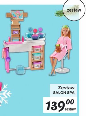 Salon spa Barbie promocja