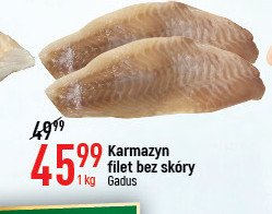 Karmazyn filet bez skóry Gadus promocja
