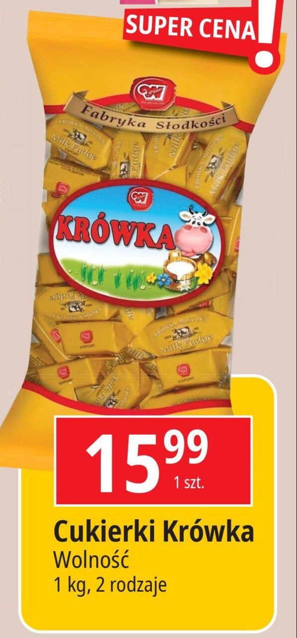 Krówka Wolność promocja