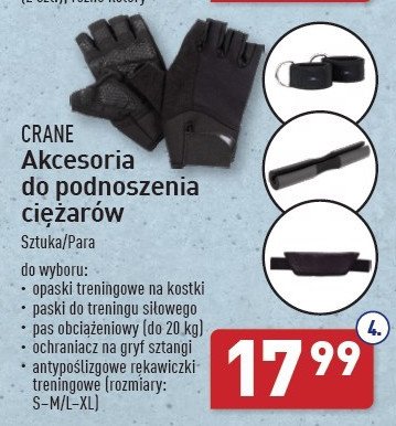 Rękawiczki treningowe CRANE promocja