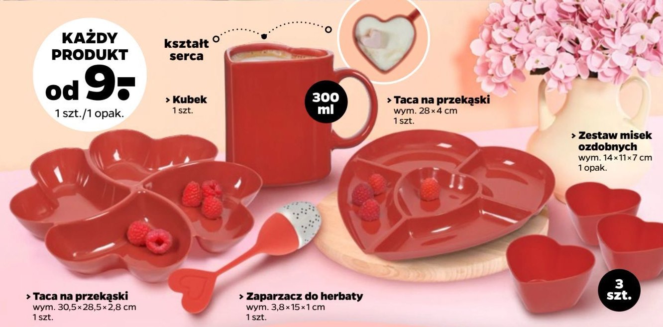 Taca na przekąski 28 x 4 cm promocja w Netto