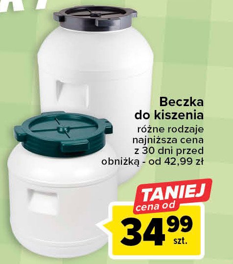 Beczka do kiszenia 5 l promocja