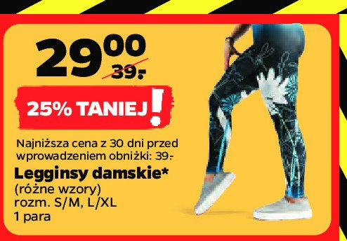 Leginsy damskie s-m promocja