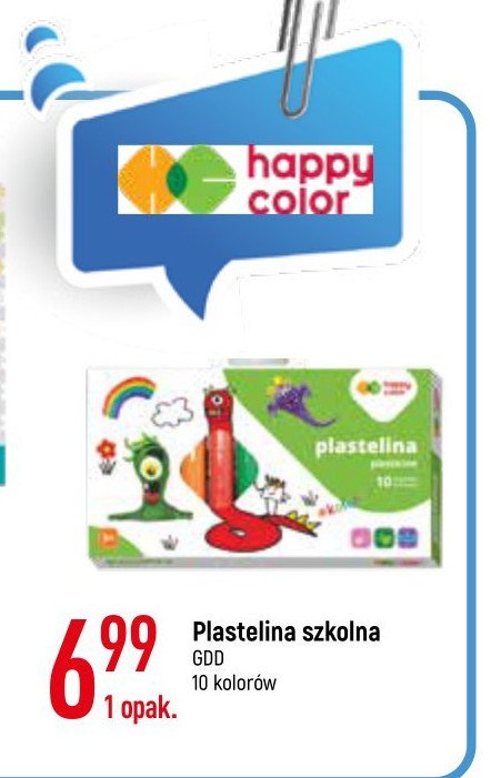 Plastelina HAPPY COLOR promocja