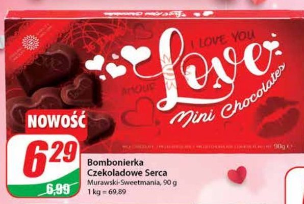 Bombonierka serca Murawski promocja