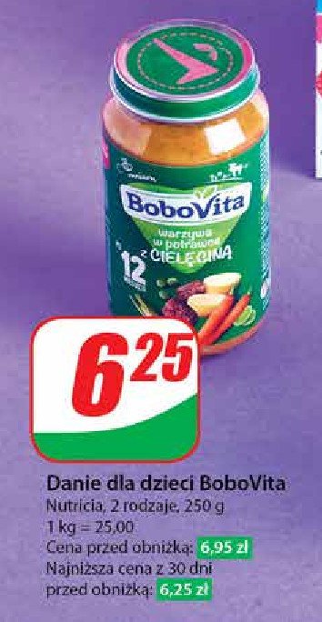 Warzywa w potrawce z cielęciną Bobovita promocja