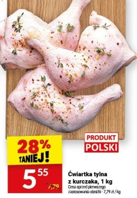 Ćwiartka tylna z kurczaka, 1 kg promocja w Twój Market