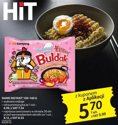 Danie instant 130-140 g promocja w Selgros