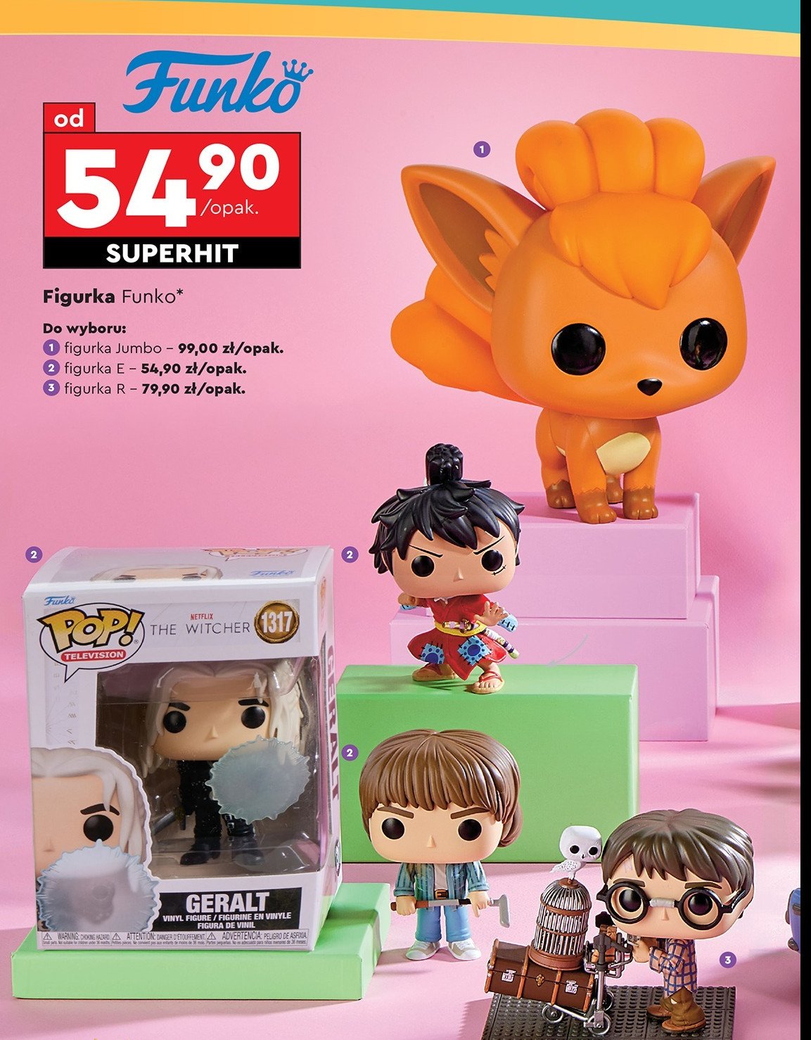 Figurka e Funko pop! promocja w Biedronka