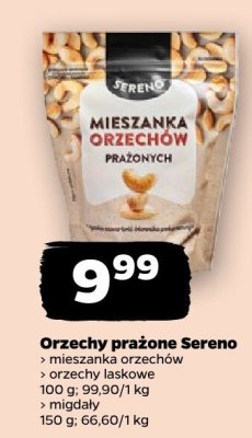 Mieszanka orzechów prażonych promocja w Netto