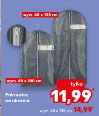 Pokrowiec na ubrania promocja w Kaufland
