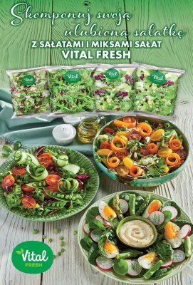 Mix sałat, różne rodzaje promocja w Biedronka