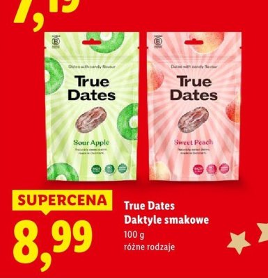 Daktyle smakowe różne rodzaje promocja w Lidl