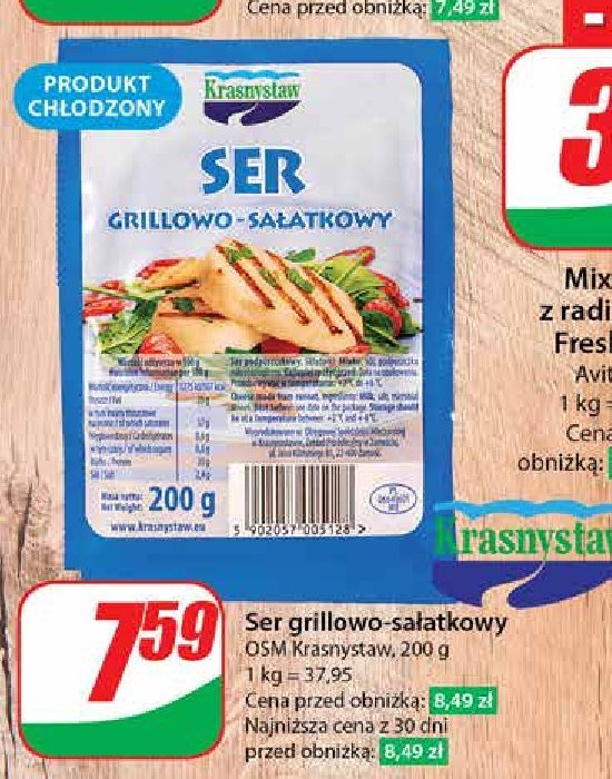 Ser grillowo-sałatkowy Krasnystaw promocja