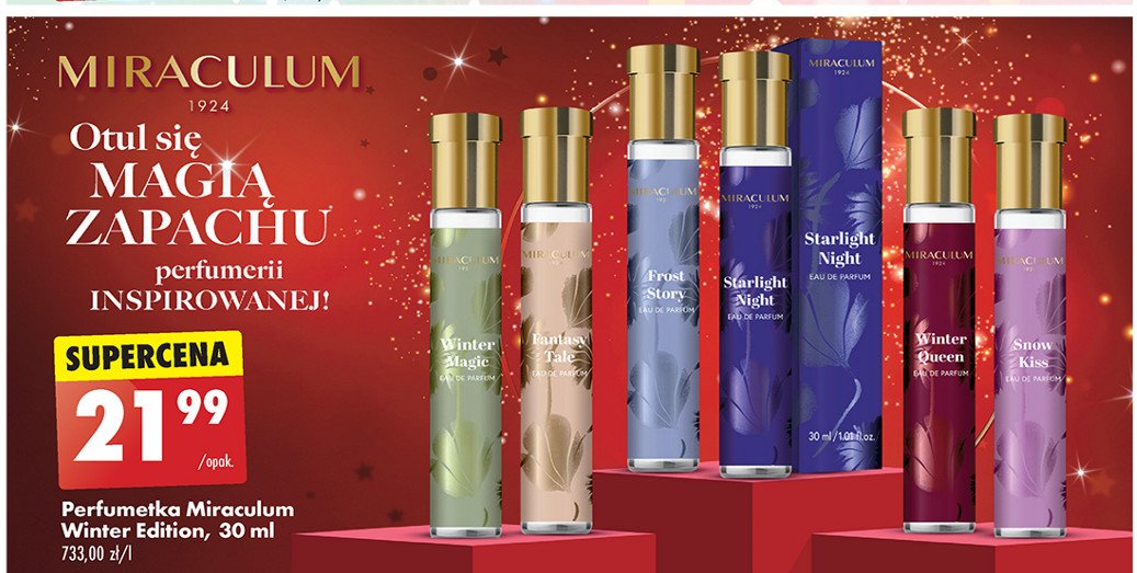 Perfumetka winter queen Miraculum promocja