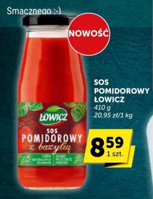 Sos pomidorowy Łowicz promocja w Groszek