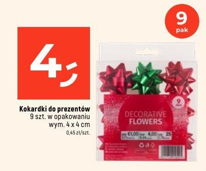 Kokardki do prezentów promocja w Dealz