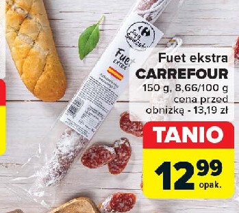 Fuet Carrefour targ świeżości promocja