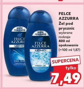 Żel pod prysznic felce azzurra +szampon 2w1 cool blue Felce azzurra promocja