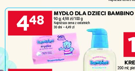 Myd艂o Bambino promocja