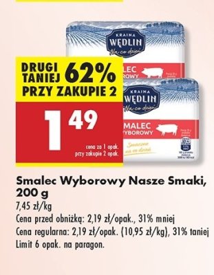 Smalec wyborowy Kraina wędlin promocja
