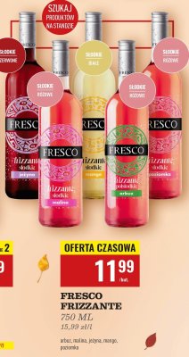 Wino Fresco Frizzante języna 750ml promocja w Biedronka
