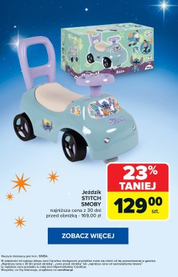 Jeździk STITCH  promocja w Carrefour