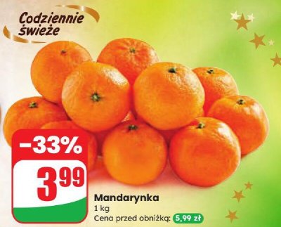 Mandarynka promocja w Dino