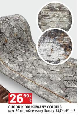 Chodnik drukowany COLORIS szer. 80 cm promocja w Merkury Market