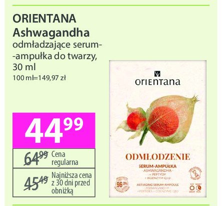 Serum-ampułka odmłodzenie Orientana promocja w Hebe