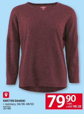 Sweter damski promocja w Selgros
