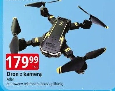 Dron z kamerą Adar promocja w Leclerc