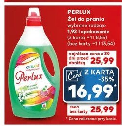 Żel do prania majowe konwalie Perlux promocja